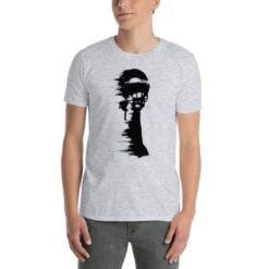 American Sports American Football Fanshirt, T-Shirt Blurred Helmet, P7 -Rugbyausrüstung Geschäft american sports american football fanshirt t shirt blurred helmet p75