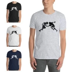 American Sports American Football Fanshirt, T-Shirt Shattered Tackle, P6