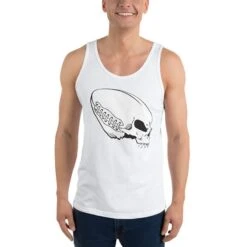American Sports American Football Fanshirt, Tank Shirt Alien Skull -Rugbyausrüstung Geschäft american sports american football fanshirt tank shirt alien skull3