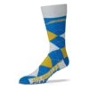 For Bare Feet NFL Los Angeles Chargers Socken Argyle Lineup -Rugbyausrüstung Geschäft for bare feet nfl los angeles chargers socken argyle lineup