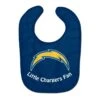 WinCraft NFL Los Angeles Chargers Team Color All Pro Little Fan Baby Lätzchen -Rugbyausrüstung Geschäft nfl los angeles chargers team color all pro little fan baby laetzchen