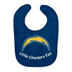 WinCraft NFL Los Angeles Chargers Team Color All Pro Little Fan Baby Lätzchen