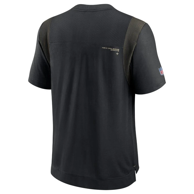 Nike NFL Top Player UV DRI-FIT T-Shirt New Orleans Saints Schwarz - Gold 4 Nike NFL Top Player UV DRI-FIT T-Shirt New Orleans Saints Schwarz - Gold – Bild 2