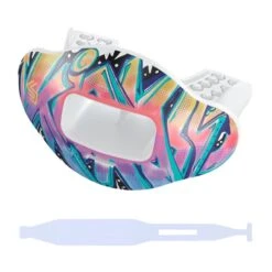 Shock Doctor Kickasso Max AirFlow 2.0 Mundschutz Mit Abnehmbarem Strap -Rugbyausrüstung Geschäft shock doctor kickasso max airflow 20 mundschutz mit abnehmbarem strap4