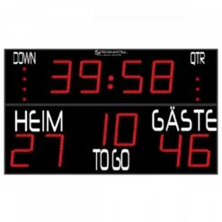 Stramatel Elektronische Anzeigetafel American Football Groß