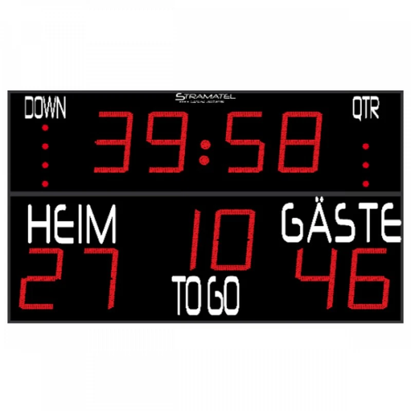 Stramatel Elektronische Anzeigetafel American Football Groß 3 Stramatel Elektronische Anzeigetafel American Football Groß