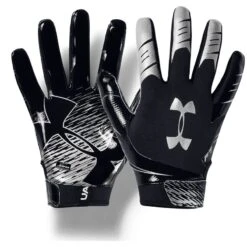 Under Armour F8 Handschuhe - Schwarz -Rugbyausrüstung Geschäft under armour f8 handschuhe schwarz5