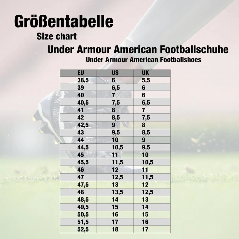 Under Armour Highlight Hammer MC Footballschuhe, 3025085 - Schwarz/weiß 7 Under Armour Highlight Hammer MC Footballschuhe, 3025085 - Schwarz/weiß – Bild 5