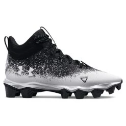 Under Armour Spotlight Franchise RM 2.0 All Terrain Footballschuhe - Schwarz/weiß -Rugbyausrüstung Geschäft under armour spotlight franchise rm 20 all terrain footballschuhe schwarz weiss3