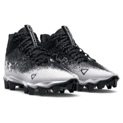 Under Armour Spotlight Franchise RM 2.0 All Terrain Footballschuhe - Schwarz/weiß -Rugbyausrüstung Geschäft under armour spotlight franchise rm 20 all terrain footballschuhe schwarz weiss4