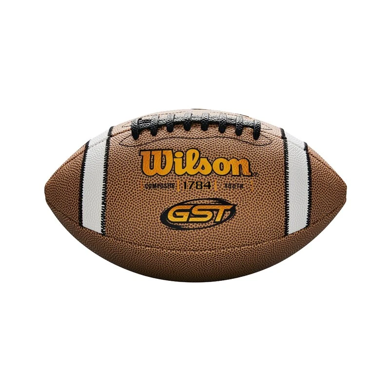 Wilson GST 1784 TDY Composite Football, Braun, Youth 3 Wilson GST 1784 TDY Composite Football, Braun, Youth