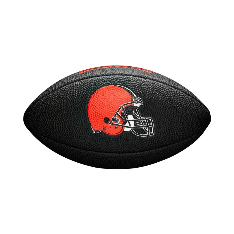Wilson NFL Cleveland Browns Logo Mini Football Schwarz 3 Wilson NFL Cleveland Browns Logo Mini Football Schwarz