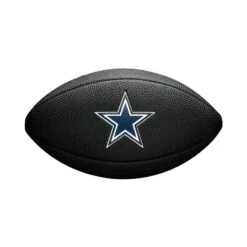 Wilson NFL Dallas Cowboys Logo Mini Football Schwarz