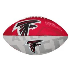 Wilson NFL Junior Atlanta Falcons Logo Football Neues Design -Rugbyausrüstung Geschäft wilson nfl junior atlanta falcons logo football neues design4