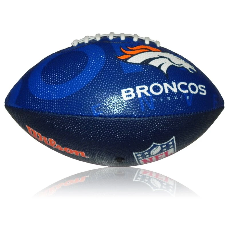Wilson NFL Junior Denver Broncos Logo Football 3 Wilson NFL Junior Denver Broncos Logo Football