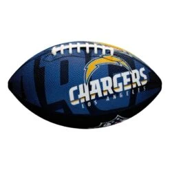 Wilson NFL Junior Los Angeles Chargers Logo Football -Rugbyausrüstung Geschäft wilson nfl junior los angeles chargers logo football4