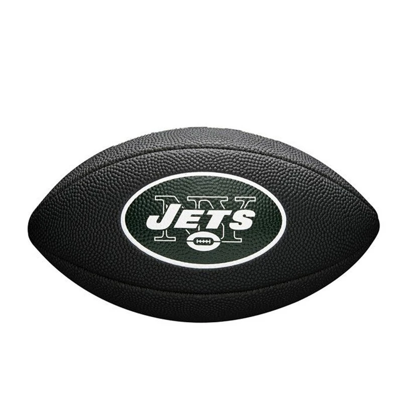 Wilson NFL New York Jets Mini Football - Schwarz 4 Wilson NFL New York Jets Mini Football - Schwarz – Bild 2