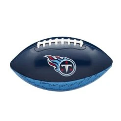 Wilson NFL Peewee Football Team Logo Tennessee Titans