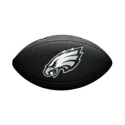Wilson NFL Philadelphia Eagles Logo Mini Football Schwarz