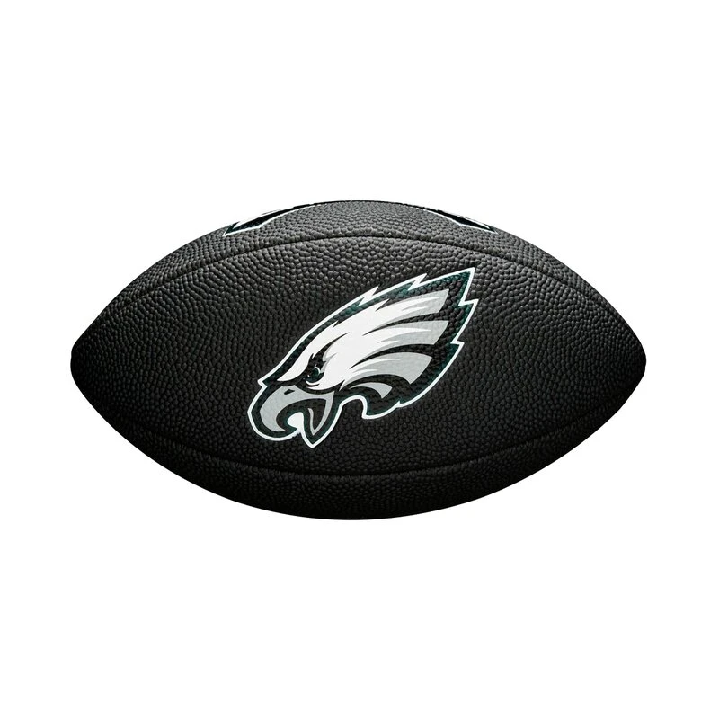 Wilson NFL Philadelphia Eagles Logo Mini Football Schwarz 3 Wilson NFL Philadelphia Eagles Logo Mini Football Schwarz