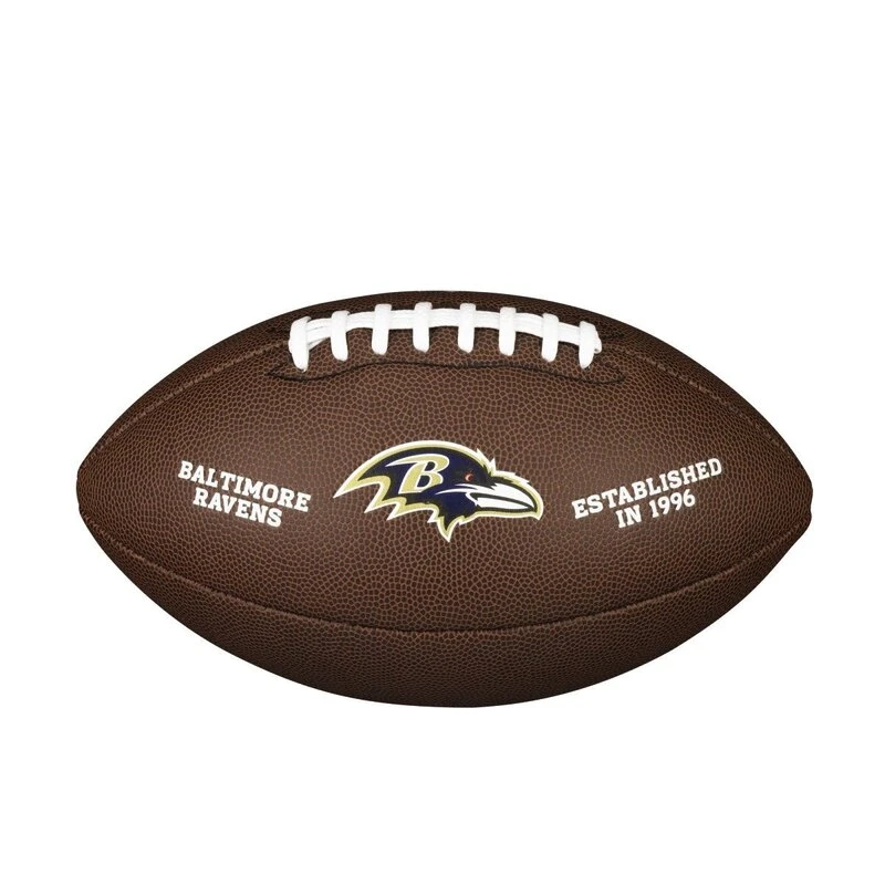 Wilson NFL Team Logo Composite Football Baltimore Ravens 3 Wilson NFL Team Logo Composite Football Baltimore Ravens