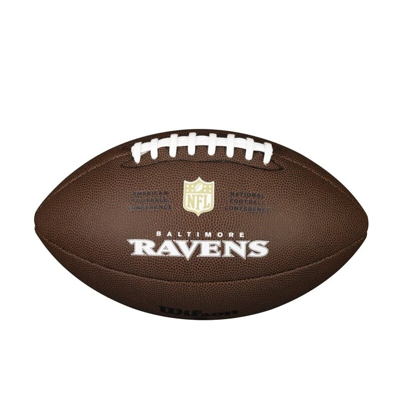 Wilson NFL Team Logo Composite Football Baltimore Ravens 4 Wilson NFL Team Logo Composite Football Baltimore Ravens – Bild 2