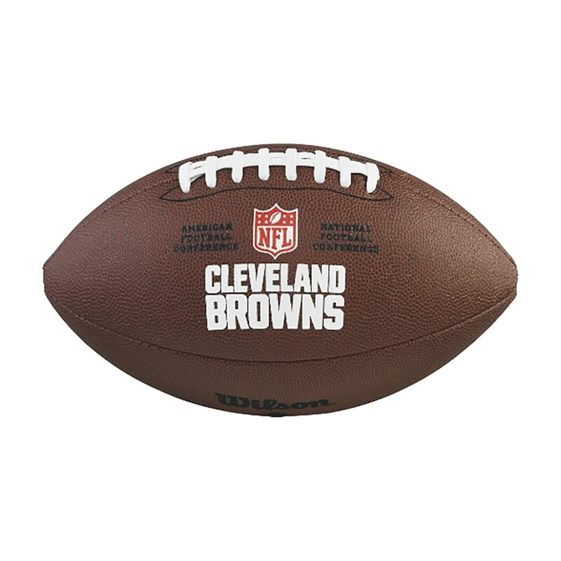 Wilson NFL Team Logo Composite Football Cleveland Browns 4 Wilson NFL Team Logo Composite Football Cleveland Browns – Bild 2
