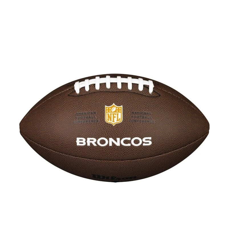 Wilson NFL Team Logo Composite Football Denver Broncos 4 Wilson NFL Team Logo Composite Football Denver Broncos – Bild 2