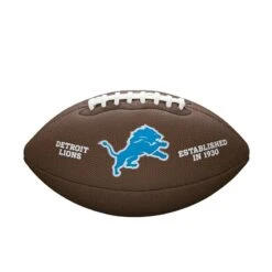 Wilson NFL Team Logo Composite Football Detroit Lions