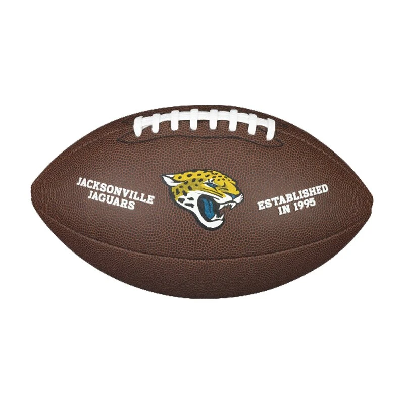 Wilson NFL Team Logo Composite Football Jacksonville Jaguars 3 Wilson NFL Team Logo Composite Football Jacksonville Jaguars