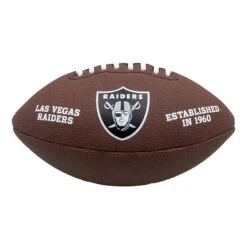 Wilson NFL Team Logo Composite Football Las Vegas Raiders