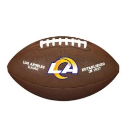 Wilson NFL Team Logo Composite Football Los Angeles Rams