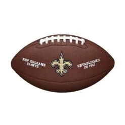 Wilson NFL Team Logo Composite Football New Orleans Saints
