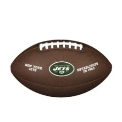 Wilson NFL Team Logo Composite Football New York Jets